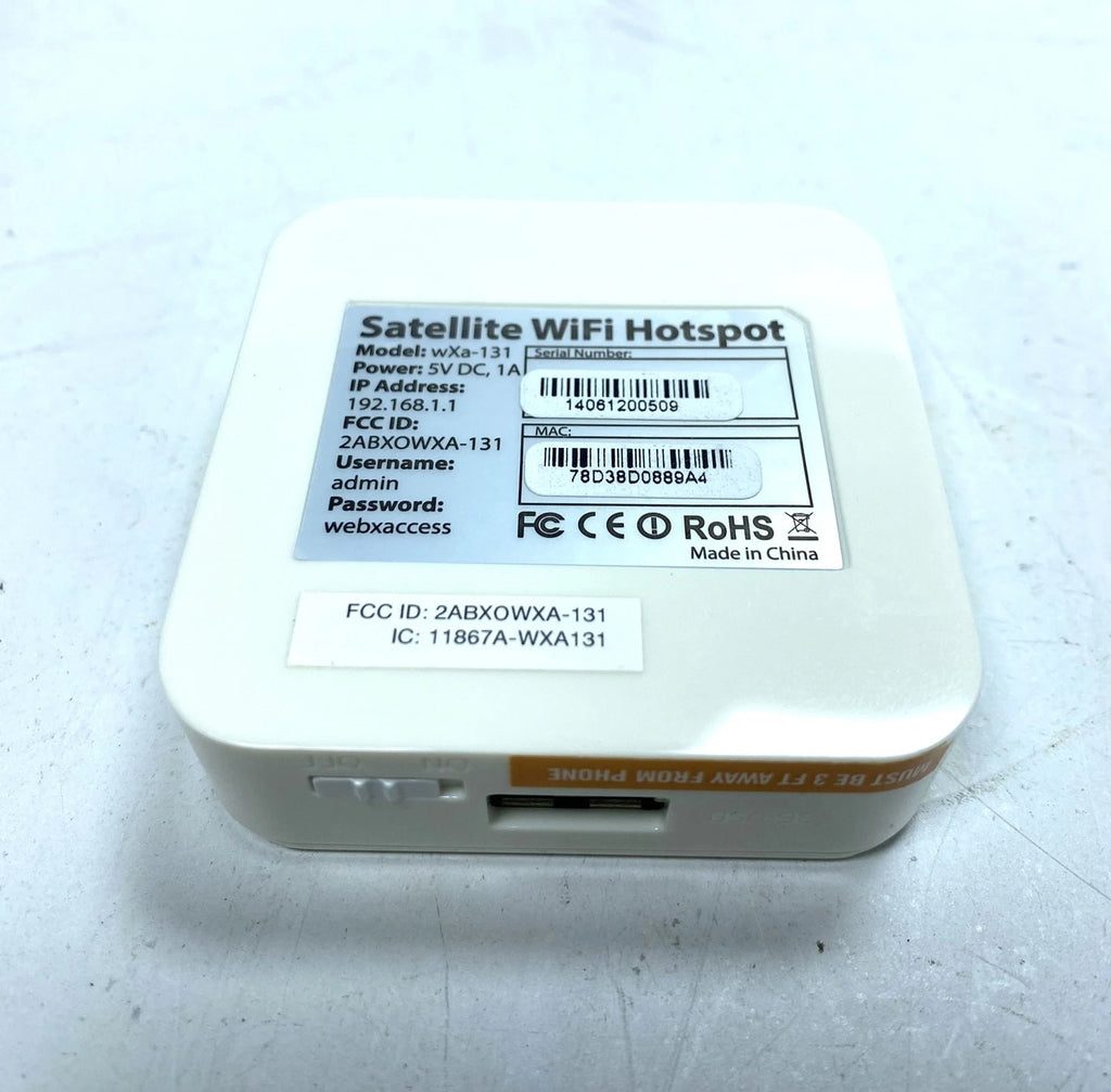 Globalstar 9600 wXa-131 Satellite Wifi Hotspot for (2015–2023)