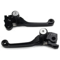CNC Brake Clutch Levers  Pivot for Honda CRF250R CRF450R (2007-2020) Black