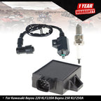 Ignition Coil Spark Plug CDI for Kawasaki Bayou 220 250 (1990–2004)