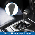 1 Pc Gear Shift Knob Cover for Mazda 3 (2014–2019) Grey Silicone