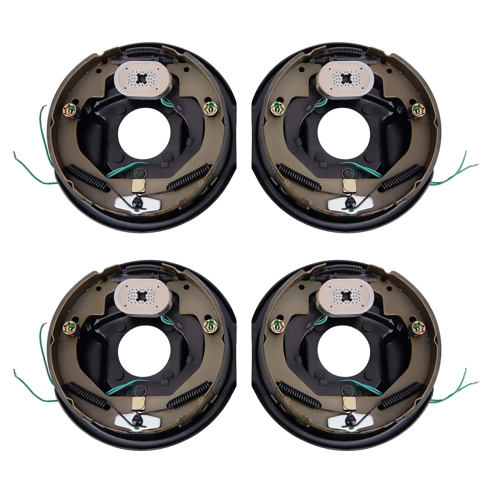 Set of 4 Electric Brake Drum Bearing Kits for 3500 lbs Axles