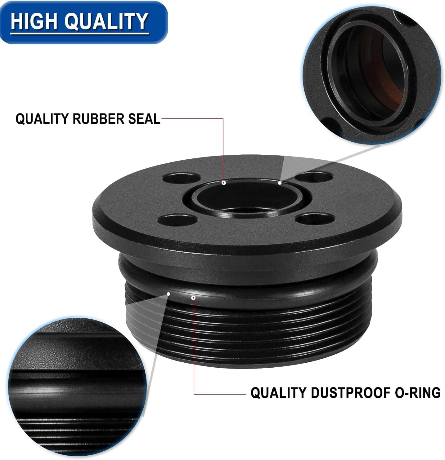 Trim End Cap Set of 2 for Suzuki 90-250HP Outboard (1996-2001) 48630-96J00 48630-96J01