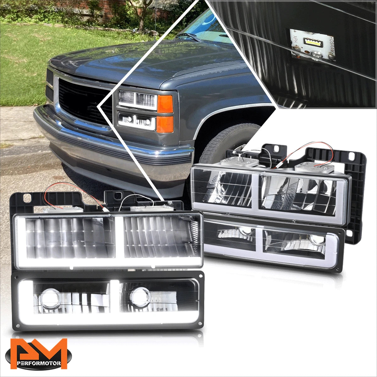 Set of 2 Nerf Bars for Silverado/Sierra Crew Cab (2007–2019)
