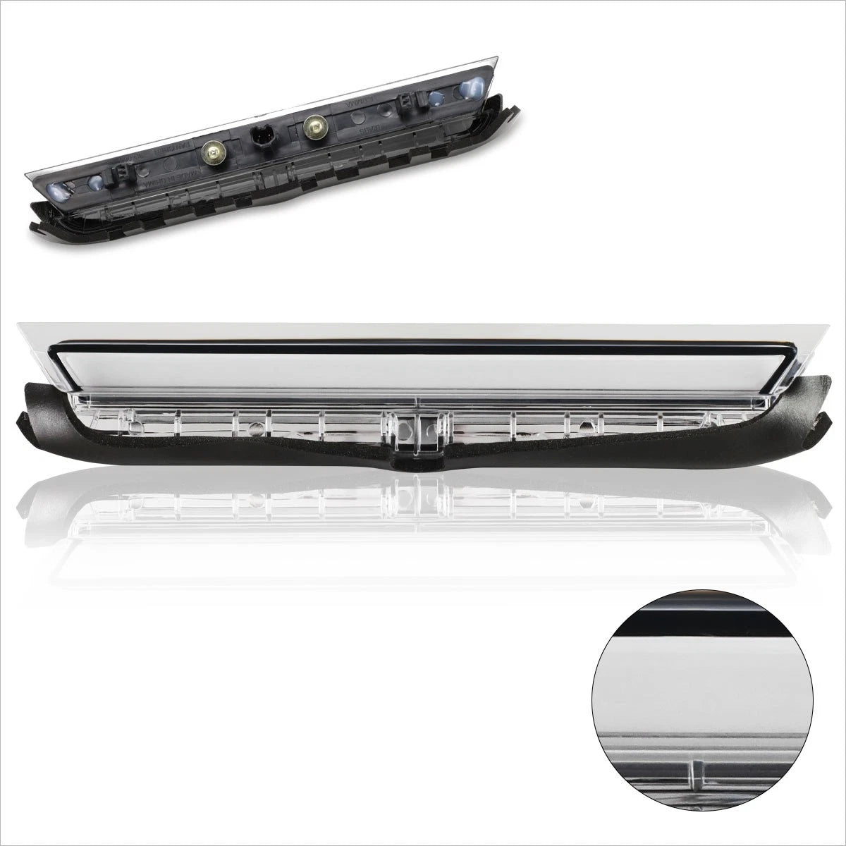 3D LED Bar Third Tail Brake Light for Scion tC (2011–2016) Chrome