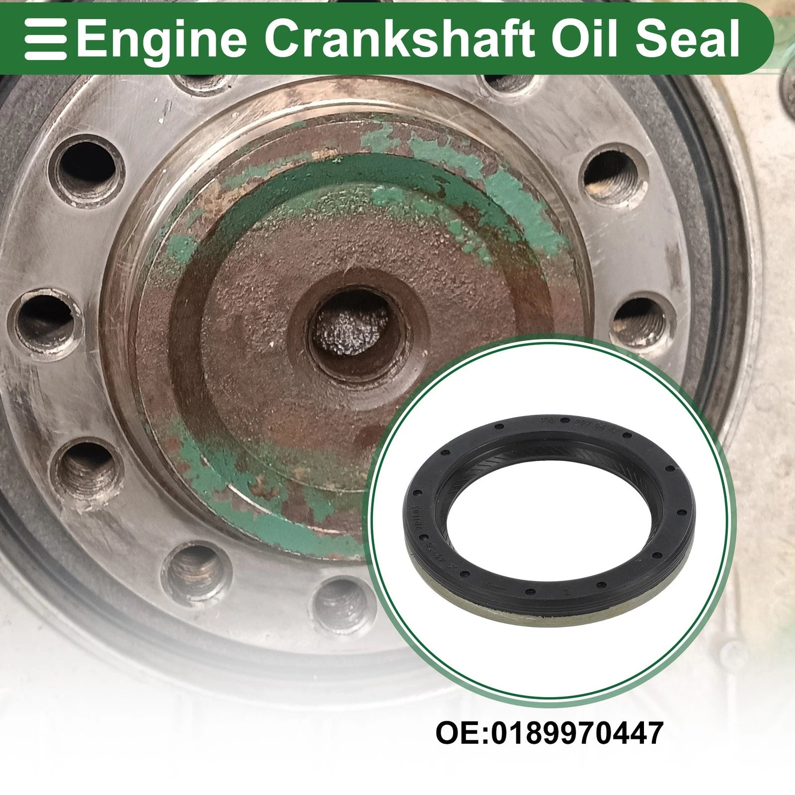 1 Pc Front Crankshaft Oil Seal for Honda CR-V (2002–2019) No. 0189970447