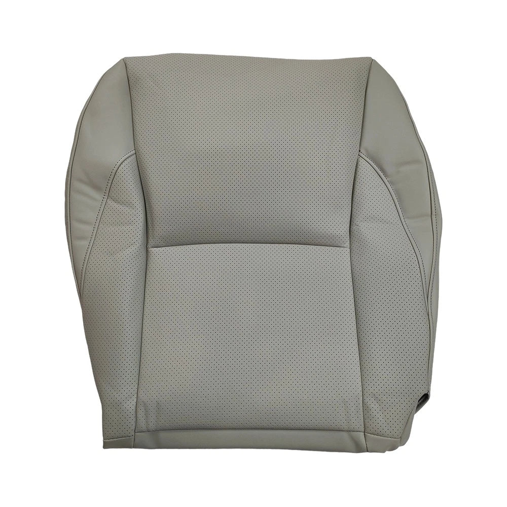 Driver Side Bottom Perforated Leather Seat Cover Gray for Lexus ES350 (2007–2012)