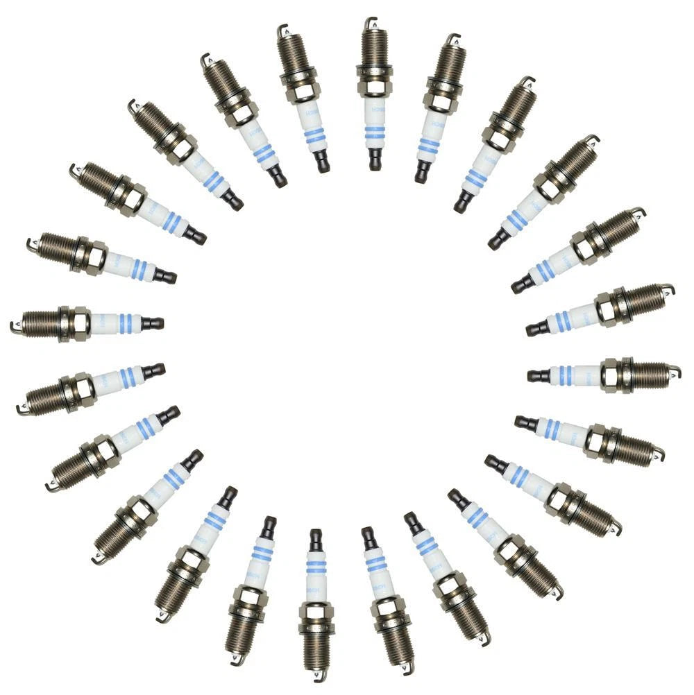 Spark Plug Set of 24 for Mercedes C140 C215 CL600 W220 S600 (OEM Bosch)