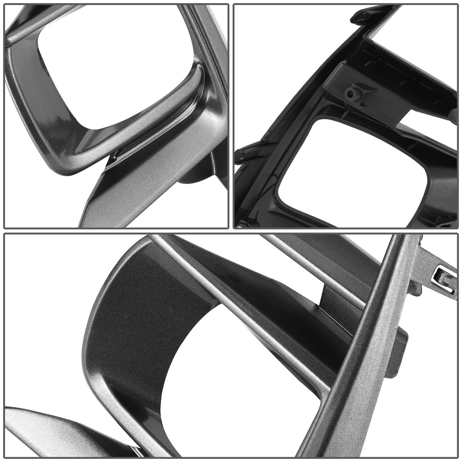 Fog Light Lamp Bezel Cover for Toyota Sienna (2018–2020) - Silver