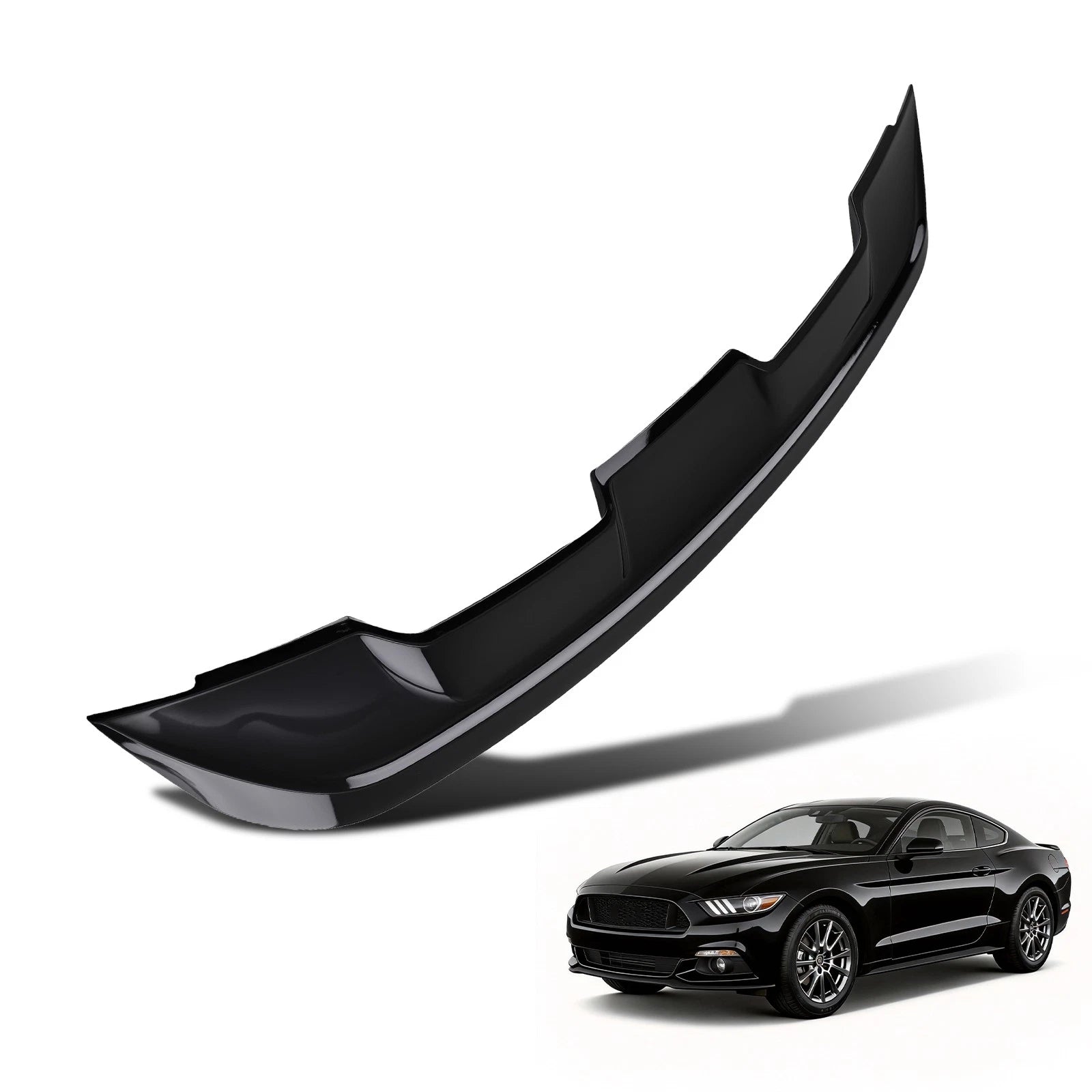 Glossy Black Trunk Spoiler Wing For 2015-2020 Ford Mustang GT350 GT500 Style ABS