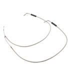 Stainless Steel Throttle Cable for Harley Sportster XL1200, 883, Dyna, Road King