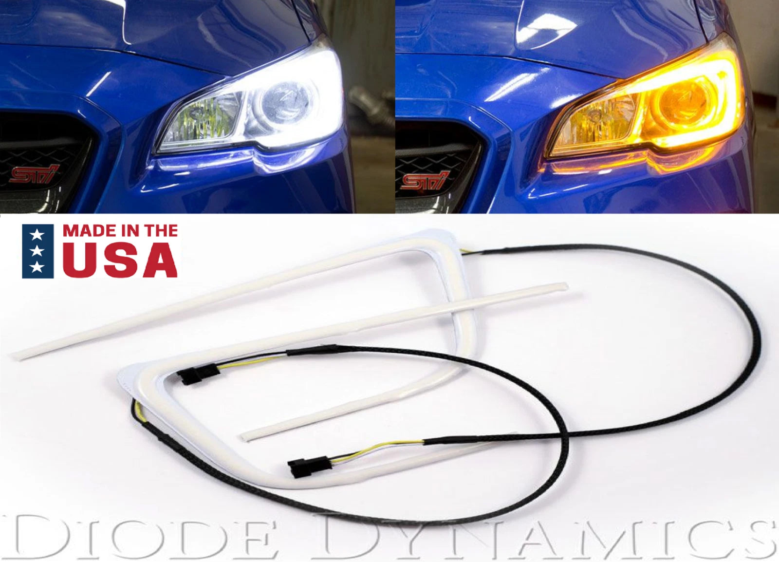 C-Light White Amber Switchback LED Boards Replacement for Subaru WRX (2015–2020)