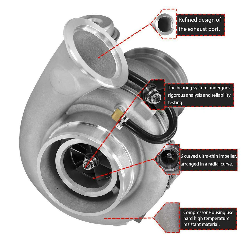 Turbocharger for Detroit Highway Truck Series 60 12.7L (1997–2002)