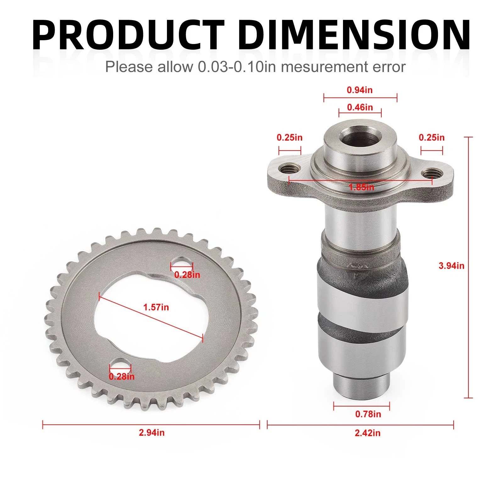 Camshaft Timing Chain Sprocket for Honda FourTrax TRX300 (1988–2000)