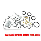 Carburetor Rebuild Kit w/Gasket for 2005-2006 Honda CRF450X (2005-2006)
