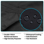Jet Ski Cover for Kawasaki 800 SXR (2003–2011) - Trailerable, Black