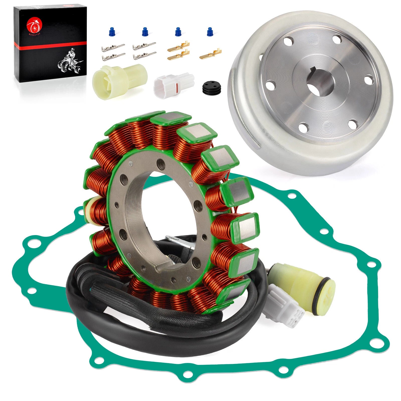 Stator & Flywheel w/ Gasket for Yamaha Rhino 660 YXR660F (2004–2007)