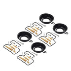 4x Carburetor Rebuild Kit for Honda CB400 CBR400 VTEC VFR400 (1992-1998)