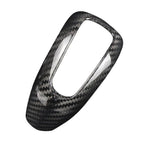 Carbon Fiber Black Gear Shift Knob Cover for Cadillac XT4 (2018-2020)