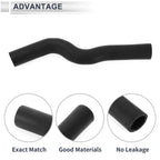 Radiator Coolant Hose for Honda Civic (2006-2011) Rubber Black 1 x Piece