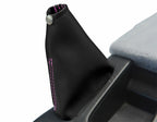 E Brake Boot Cover for Nissan Skyline R32 (1989–1993) Black Pink Stitch