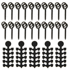 20pcs Bait Screws for Fishing Accessories Hook Stops Beads