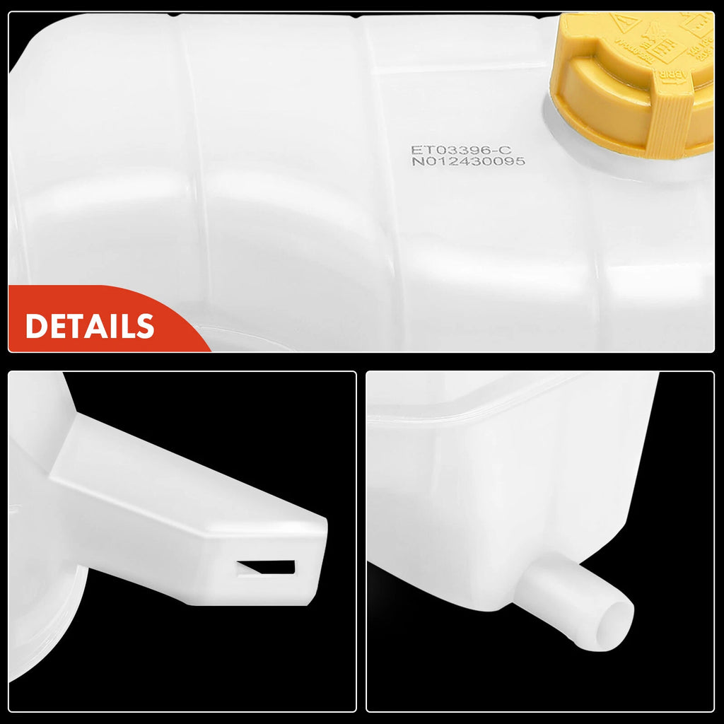 Coolant Reservoir with Cap for Ford Fiesta (2001)