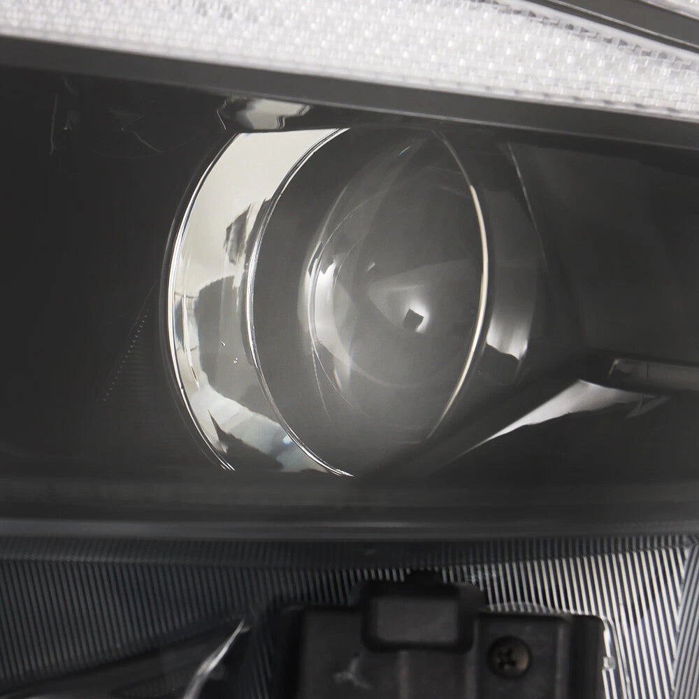 Headlight Assembly for Hyundai (2021–2022) Black Left Driver Clear Lens