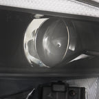 Headlight Assembly for Hyundai (2021–2022) Black Left Driver Clear Lens