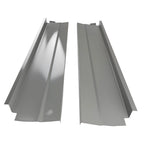 Set of 2 Steel Rocker Panels for Ford Fusion Mercury Milan (2006–2012)