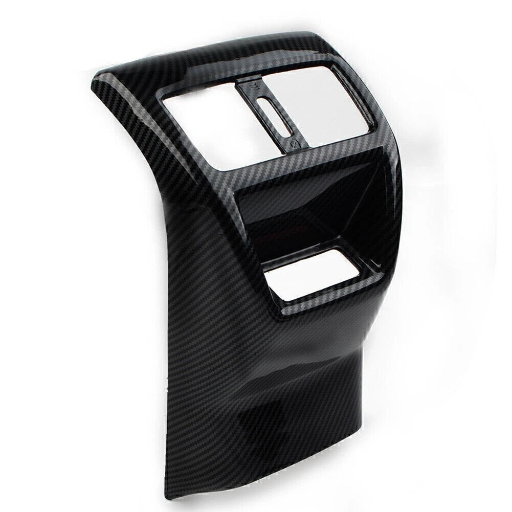 Rear Air Outlet Vent Anti-Kick Panel for Honda Civic (2022–2023) Carbon Fiber
