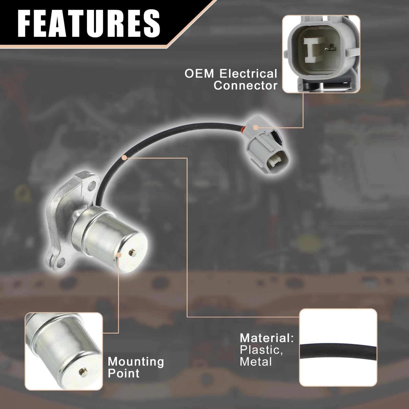 Engine Variable Timing Solenoid 36171-P8E-A0 for Honda Accord Pilot (2003–2008)