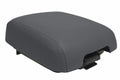 Leather Console Lid Armrest Cover for Mitsubishi Montero (2001–2006) Gray