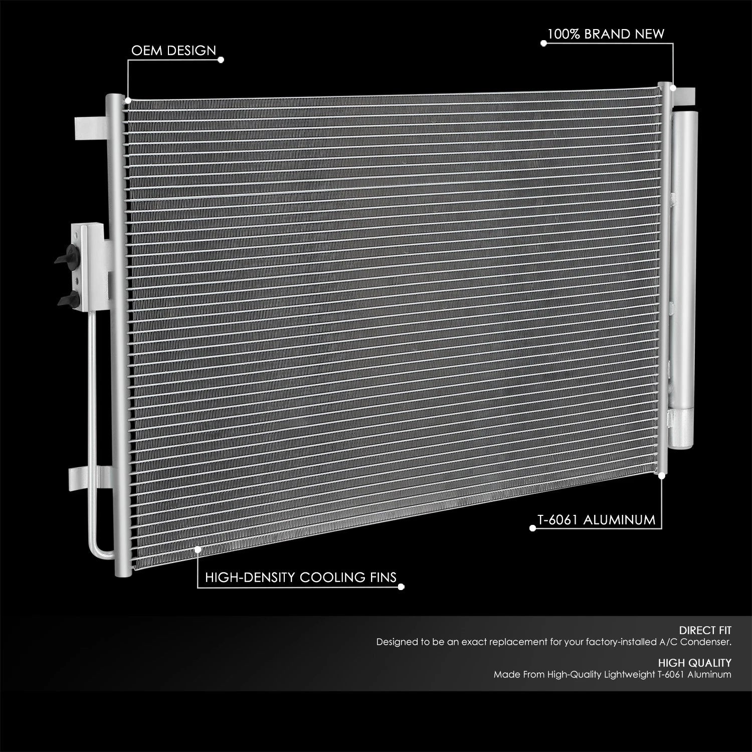 A/C Condenser for Kia Sorento (2016–2018) KI3030139