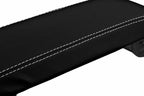 Leather Console Lid Armrest Cover for Lincoln MKZ (2013–2016) White Stitch