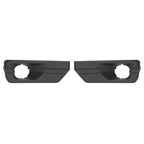 Pair Fog Light Bezel Trim Covers for GMC Acadia (2013-2017) Black