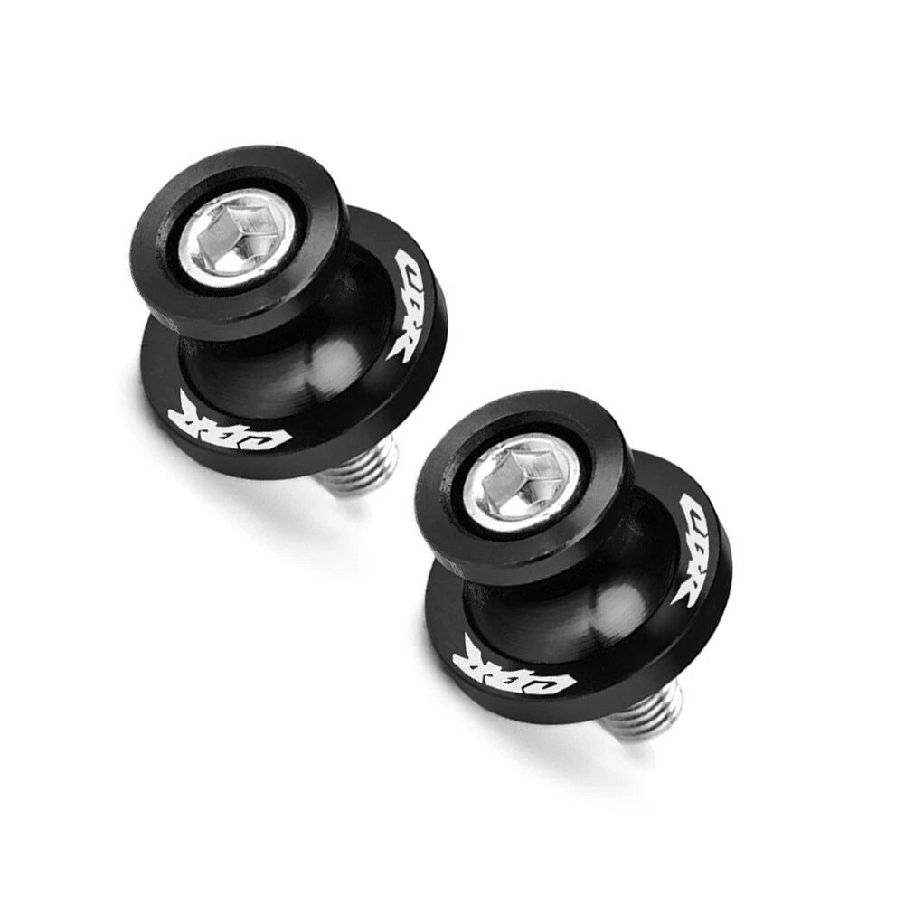 2X CNC Swingarm Spools Slider 8MM for Honda CBR 600 900 1000 RR (2000–2023)