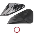 ABS Side Window Louvers for Toyota RAV4 (2019–2025) Carbon Fiber Finish