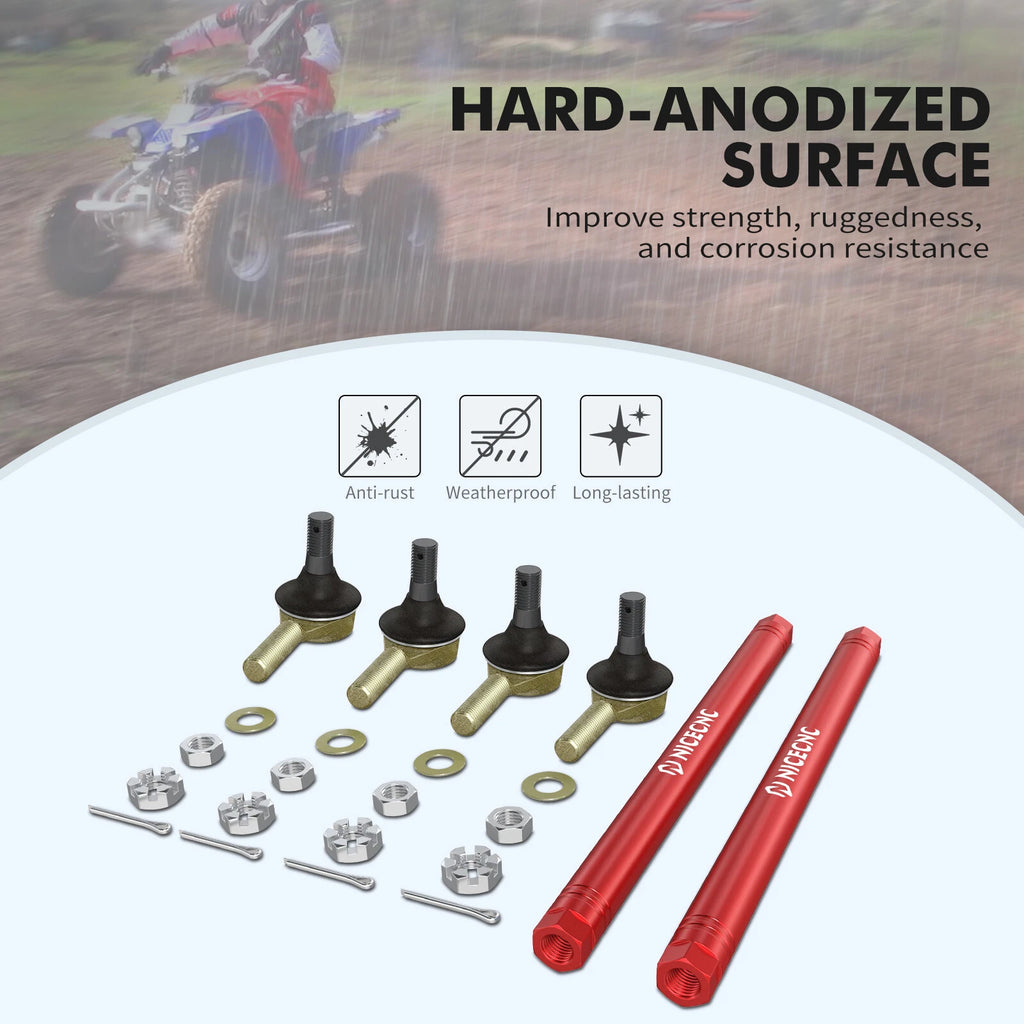 Tie Rod & Ball Joints Kit for Yamaha Blaster 200 YFS200 (2000–2006)