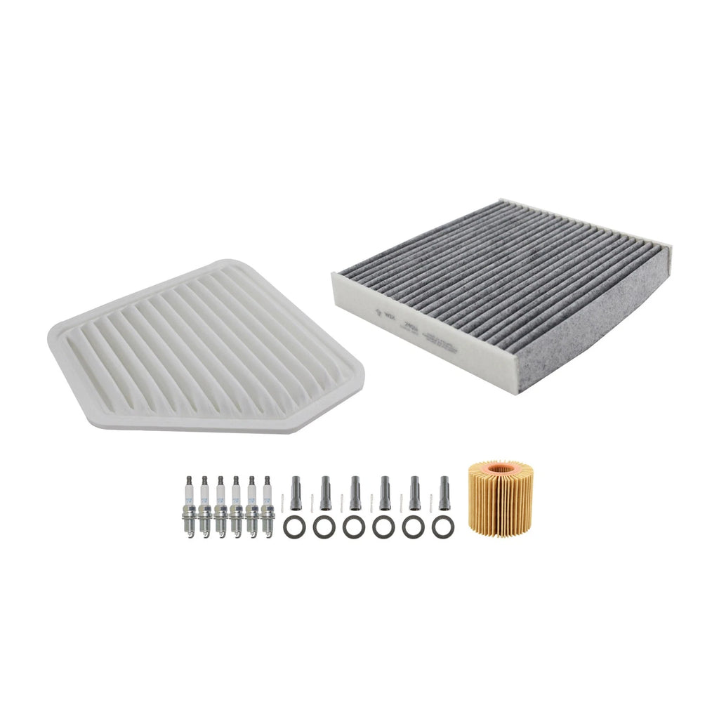 Tune Up Kit with 6 NGK Spark Plugs & Boots for Toyota Avalon Camry RAV4 Venza
