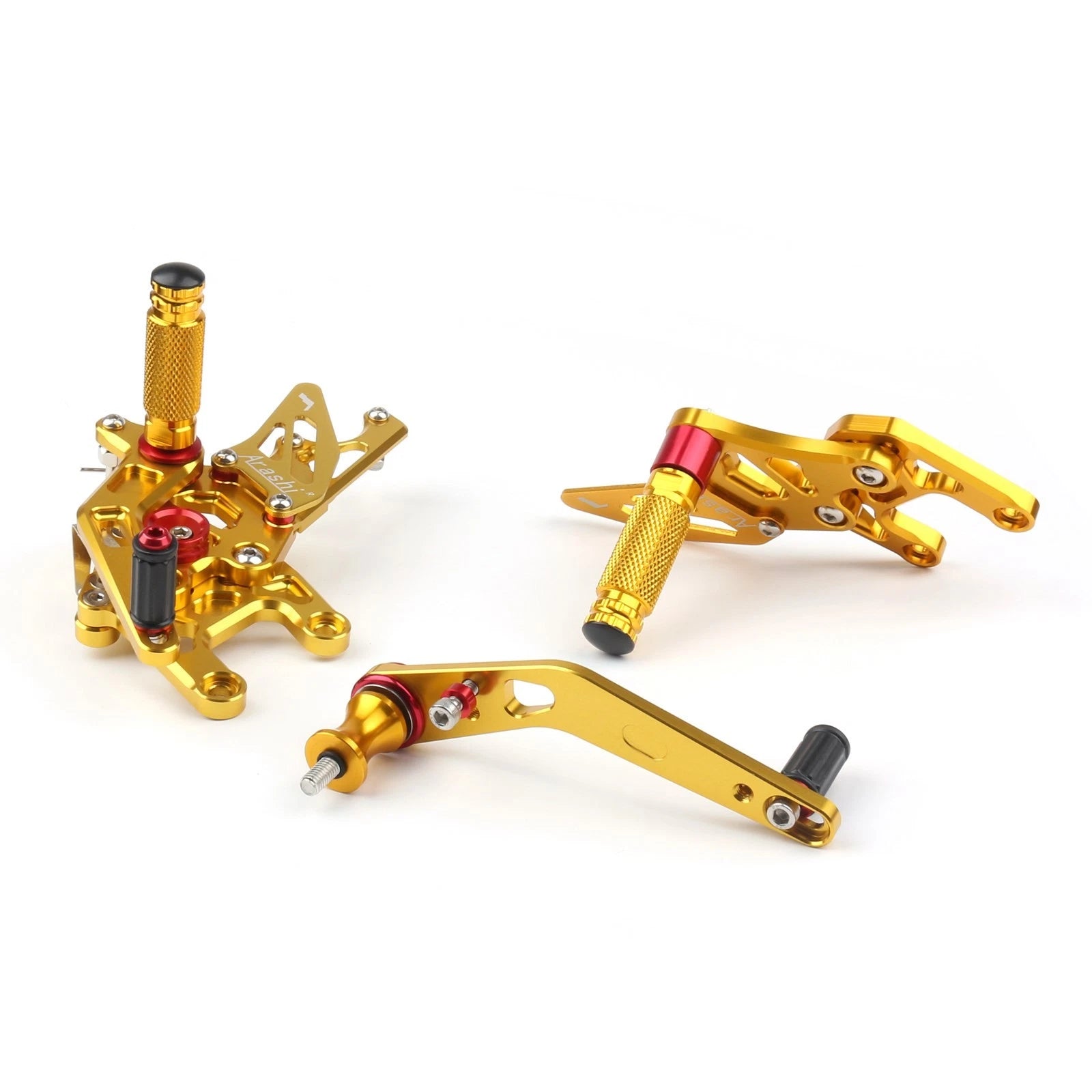 Rearsets Foot Pegs for Honda CBR1000 (2012–2018) - Gold