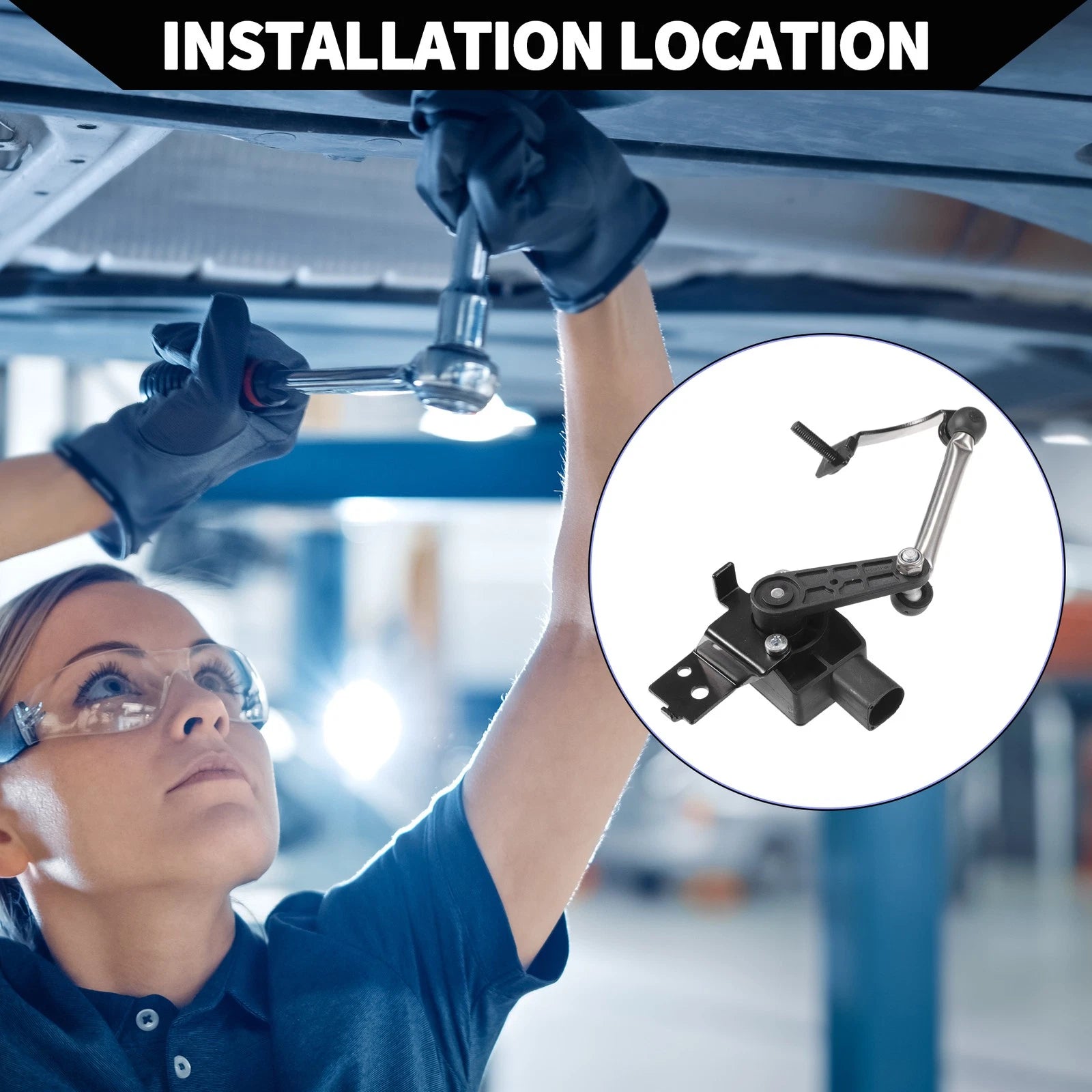 Suspension Ride Height Level Sensor for Audi TT (2008) 8J0941273H