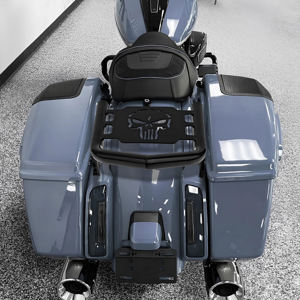 Luggage Rack for Harley Touring (2009–2025) Rear Grab Handles Bracket Kit