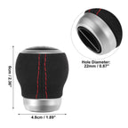 6 Speed Manual Gear Shift Knob for Subaru Impreza WRX STI (2009–2021) Suede Black
