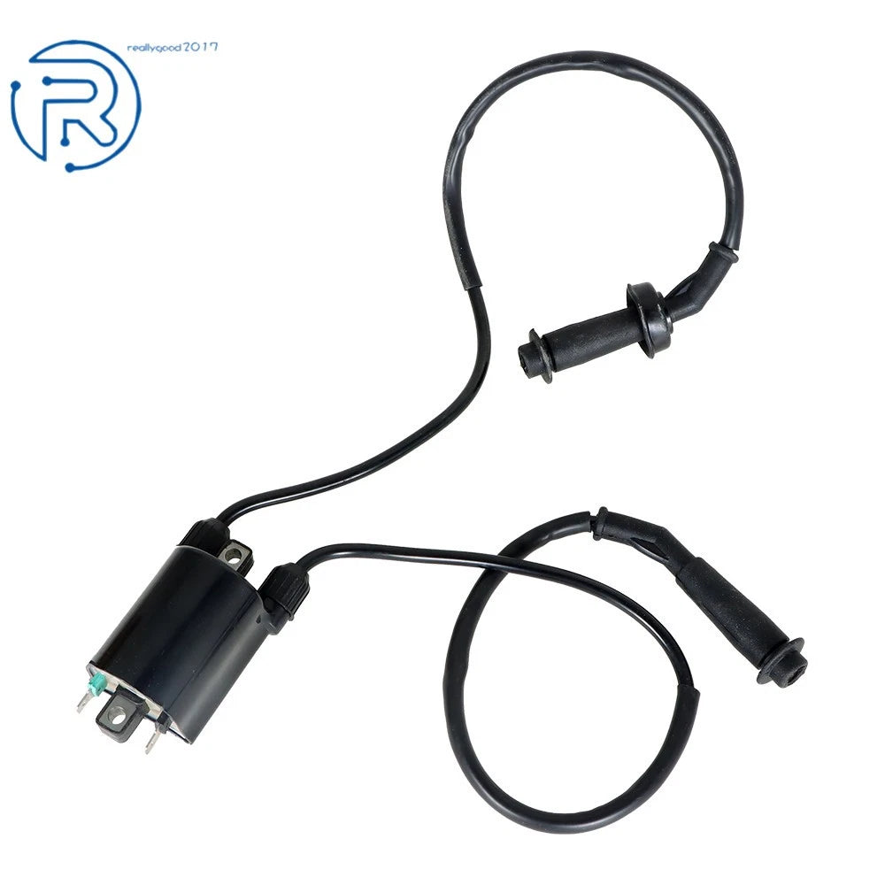 2X Ignition Coil and Plug Cap for Honda Shadow 1100 VT1100 (1987–2007)