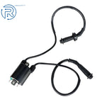 2X Ignition Coil and Plug Cap for Honda Shadow 1100 VT1100 (1987–2007)
