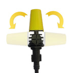 High Pressure Water Sprayer with Rotating Nozzle for