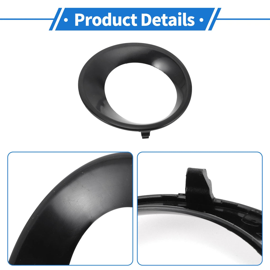 1 Pc Fog Light Grill for BMW X3 (2007–2010) No. 51113423789 Black