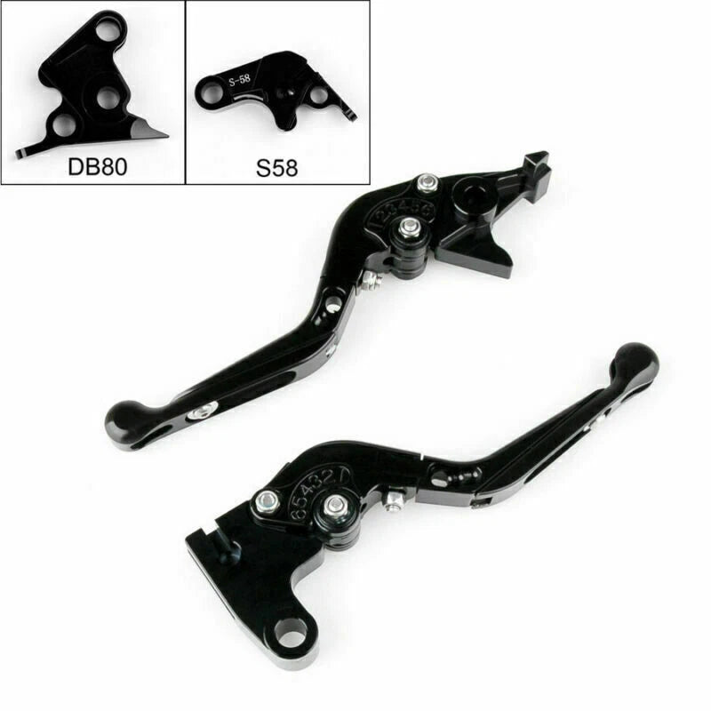 Adjustable Folding Brake Clutch Levers for Aprilia Tuono V4R (2011–2014)