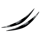 Car Headlight Eyelid Trims  Black for Hyundai i30 i30N MK3 (2017-2020)