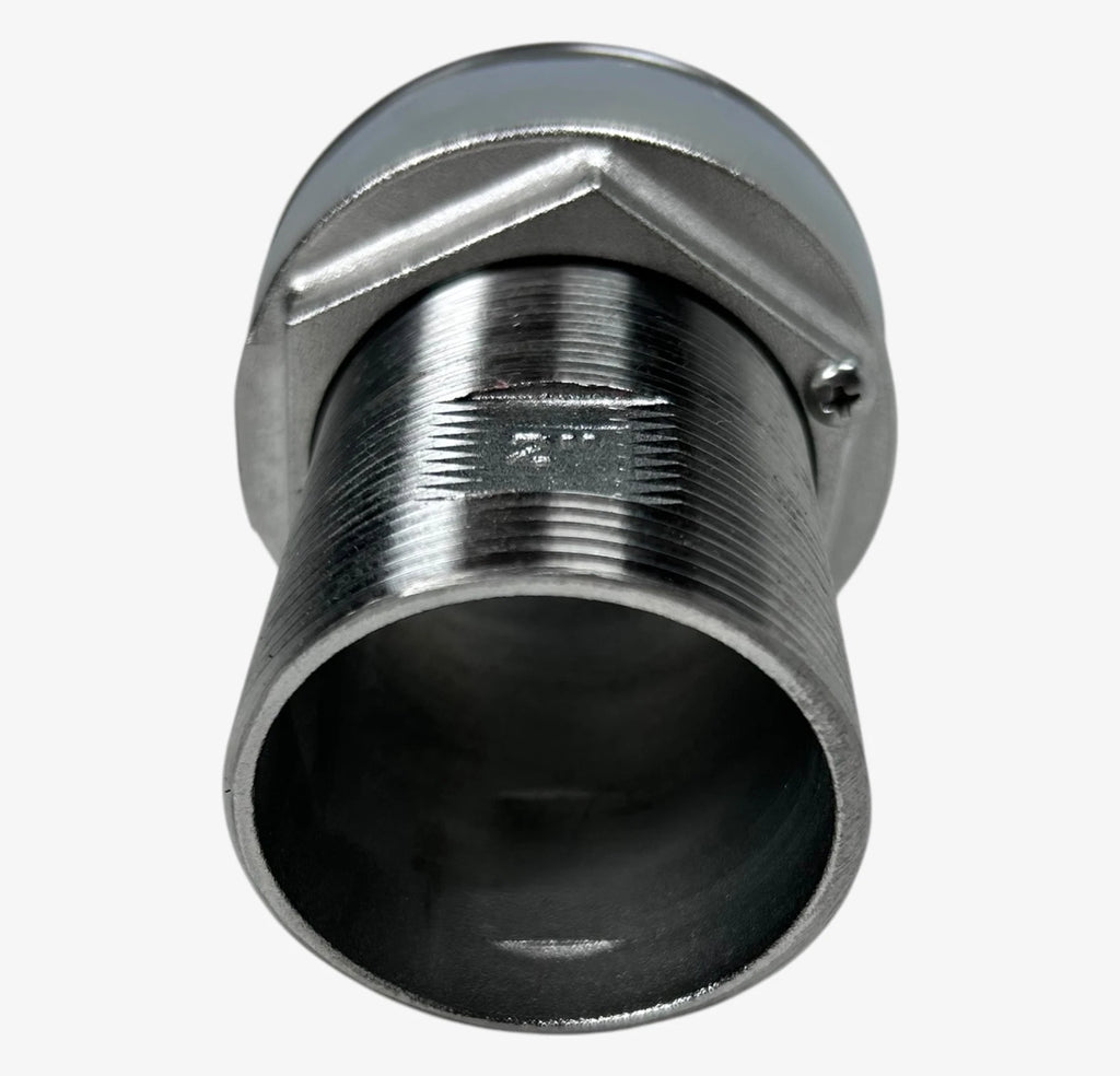 Thru Hull 3 5/8" x 2" NPT Stainless Steel Pipe for Automotive